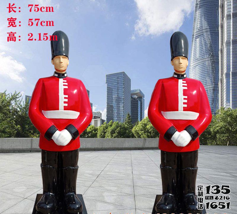 步行街酒店擺放卡通玻璃鋼迎賓人物雕塑 步行街酒店擺放卡通玻璃鋼迎賓人物雕塑