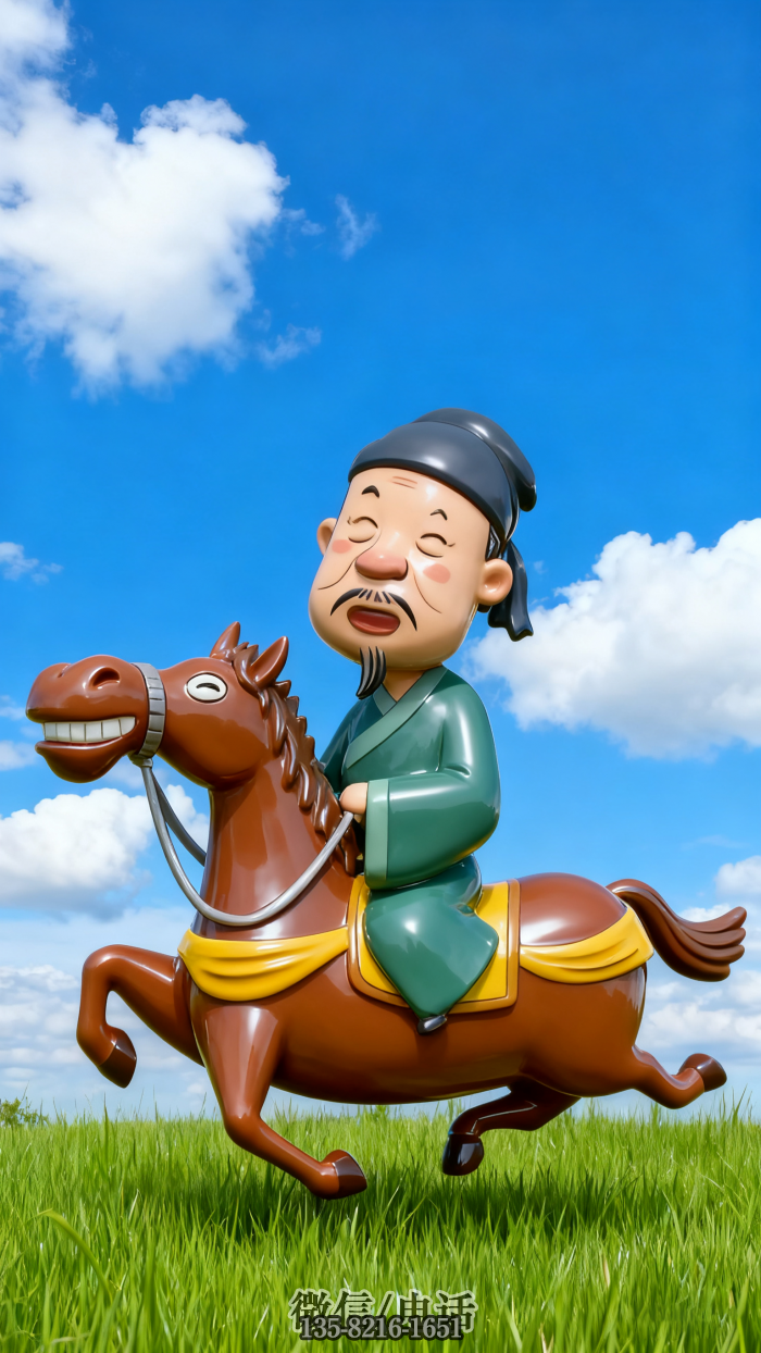 杜甫雕塑實(shí)拍圖
